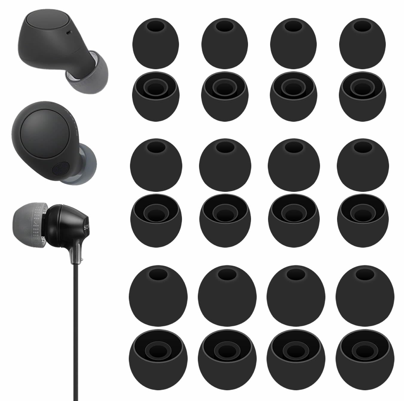 Amazon | A-Focus 12組 WF-C710N WF-C510 WF-C700N イヤーチップセット